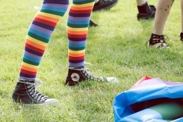 Disco Socks: Before and Today