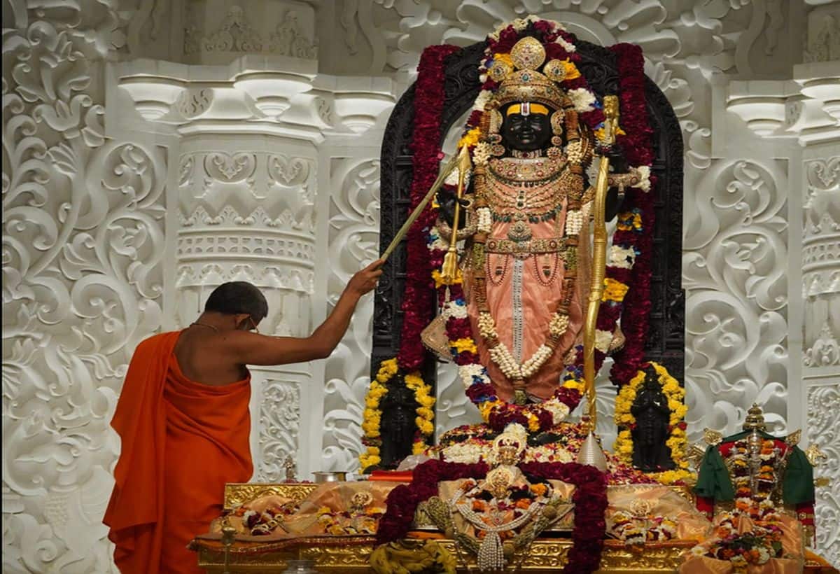 113 crore rupees spent on the consecration of Ram temple in Ayodhya, total cost of the temple so far is 1,800 crore rupees – Ayodhya Ram Lalla idol consecration costs 113 crore rupees, temple expenditure reaches 1800 crore rupees
