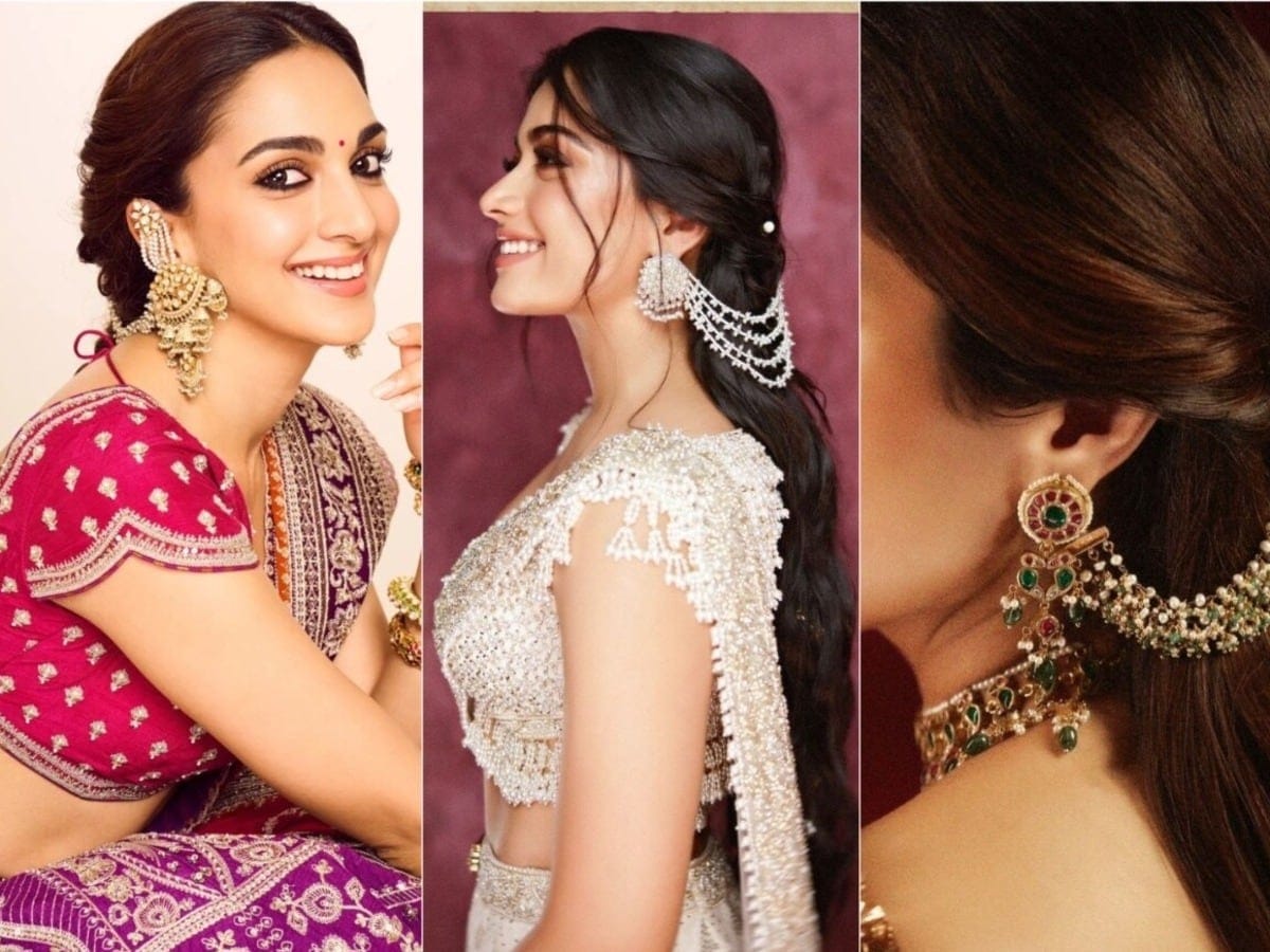 get ready in ganesh chaturthi hartalika teej 2024 try kiara advani janhvi kapoor rashmika mandanna inspired earrings From Kiara to Rashmika Mandanna, do try these earrings, you will get a trendy look from Teej to Ganesh Chaturthi, fashion