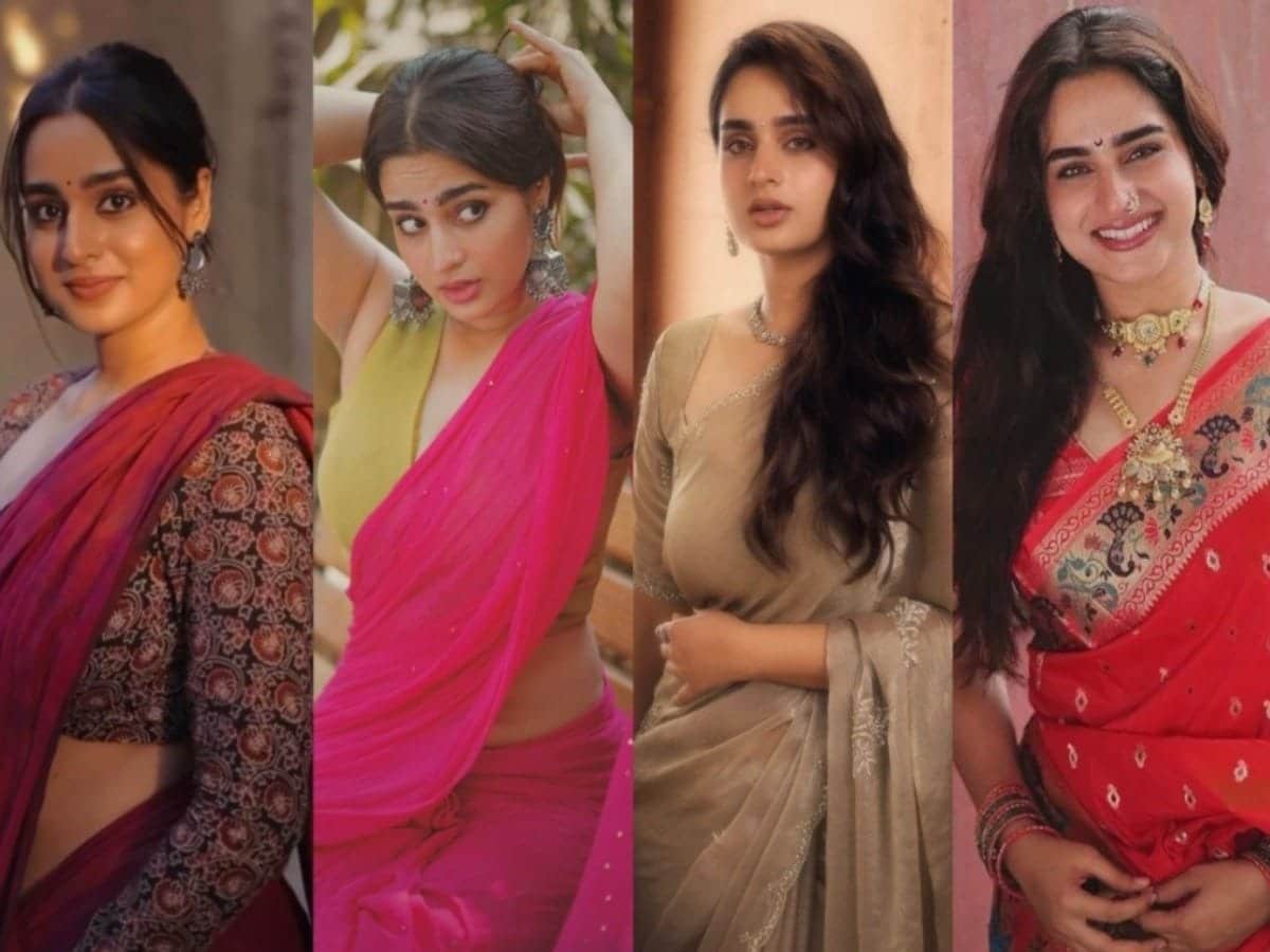 You will fall in love with Ayesha’s charming ways, she looks extremely beautiful in every saree
