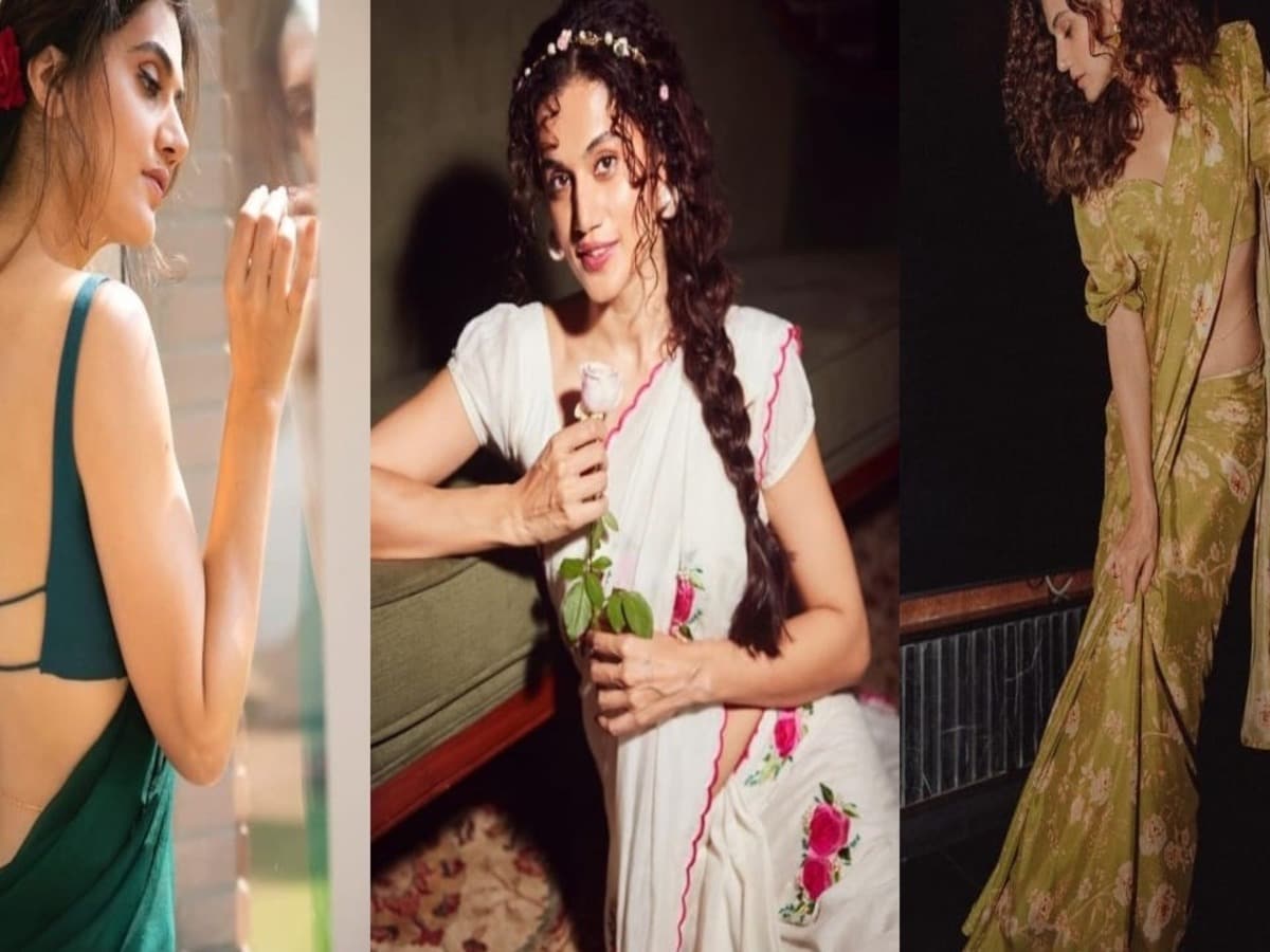 These blouse designs are very much in fashion these days, take inspiration from Bollywood’s ‘Haseen Dilruba’ Taapsee