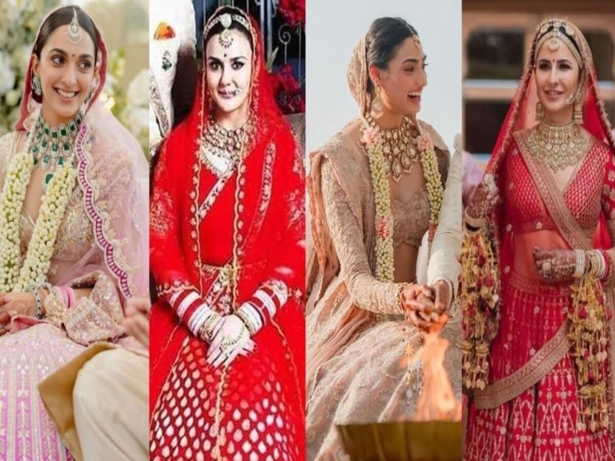 The look of these Bollywood brides is the most beautiful, if you want to look different in your wedding then take these tips