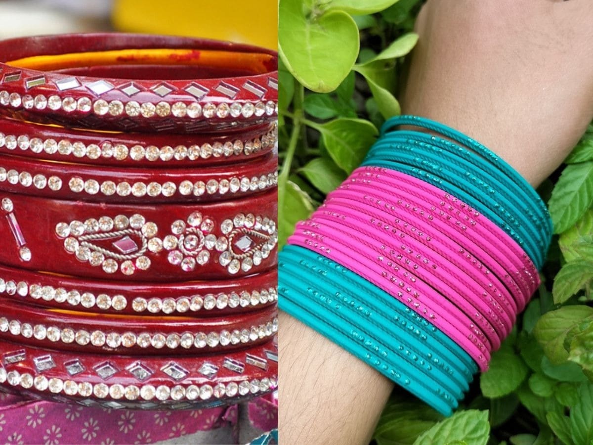 How to Make bangles Set for Karwa Chauth to enhance your traditional look Make bangles set like this for Karwa Chauth, your traditional look will be enhanced, fashion