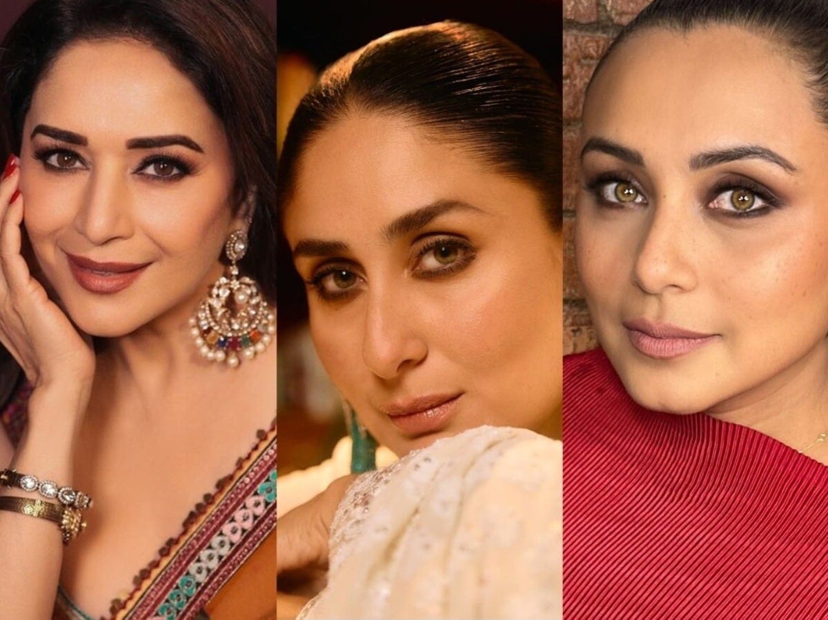 karwa chauth 2024 makeup tips at home how to apply smokey eyes for beginners Karwa Chauth 2024: Kareena Kapoor-Madhuri Dixit’s makeup has one thing in common, you should also try it, Fashion