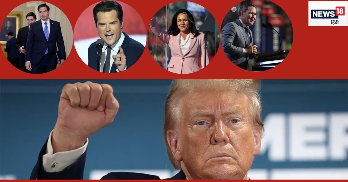America New President Donald Trump Cabinet Ministers: How many faces have been included in Donald Trump’s cabinet so far…some are very special – America New President Donald Trump Cabinet Ministers Marco Rubio Matt Gaetz Tulsi Gabbard Pete Hegseth and many more
