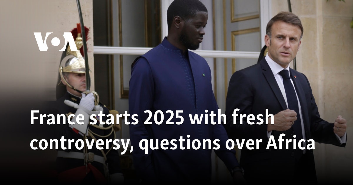 France starts 2025 with new controversy, questions about Africa