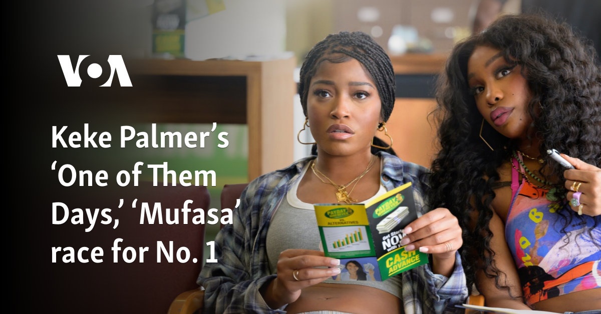 Keke Palmer’s ‘One of Them Days’, ‘Mufasa’ in race for No. 1