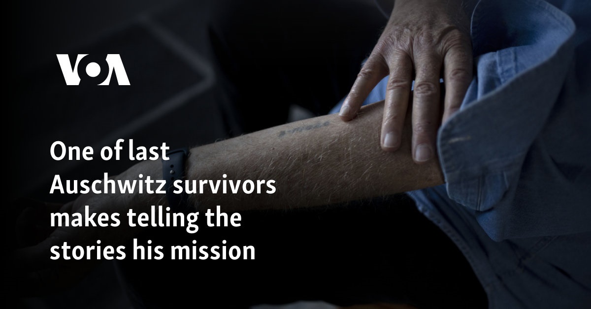 One of the last Auschwitz survivors tells the stories of his mission