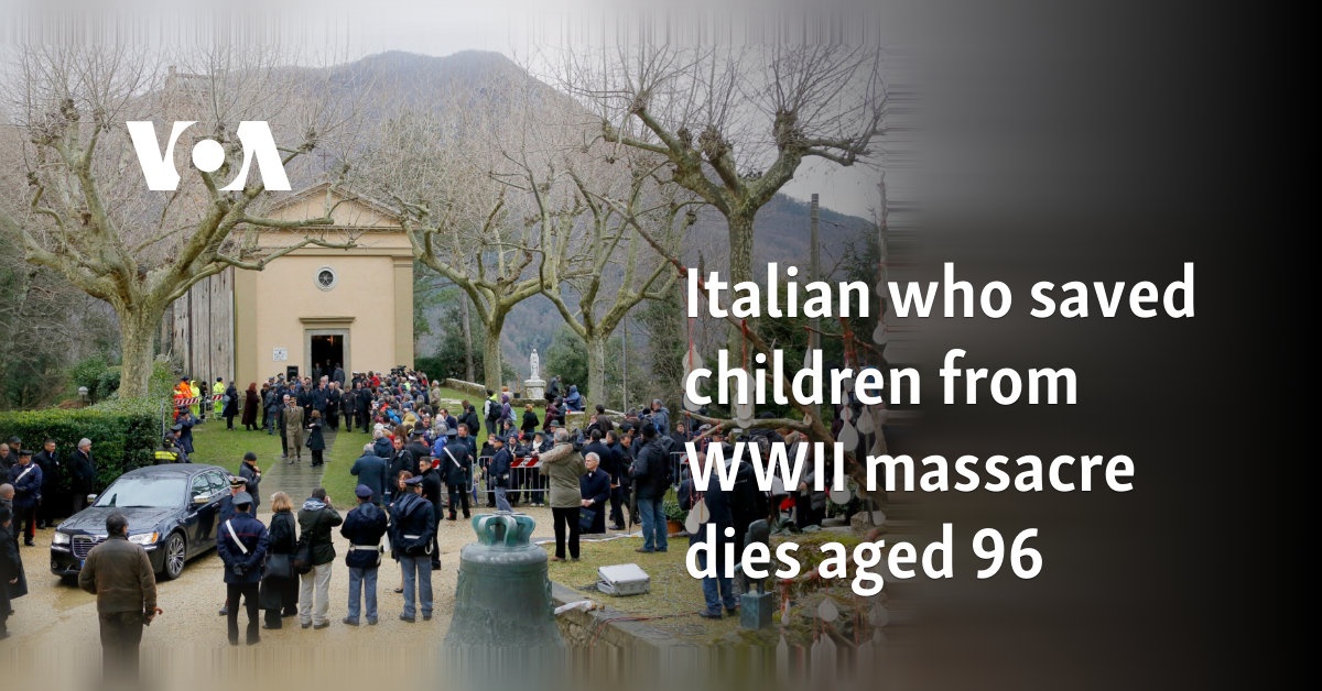 Italian who saved children from WWII genocide, died at the age of 96