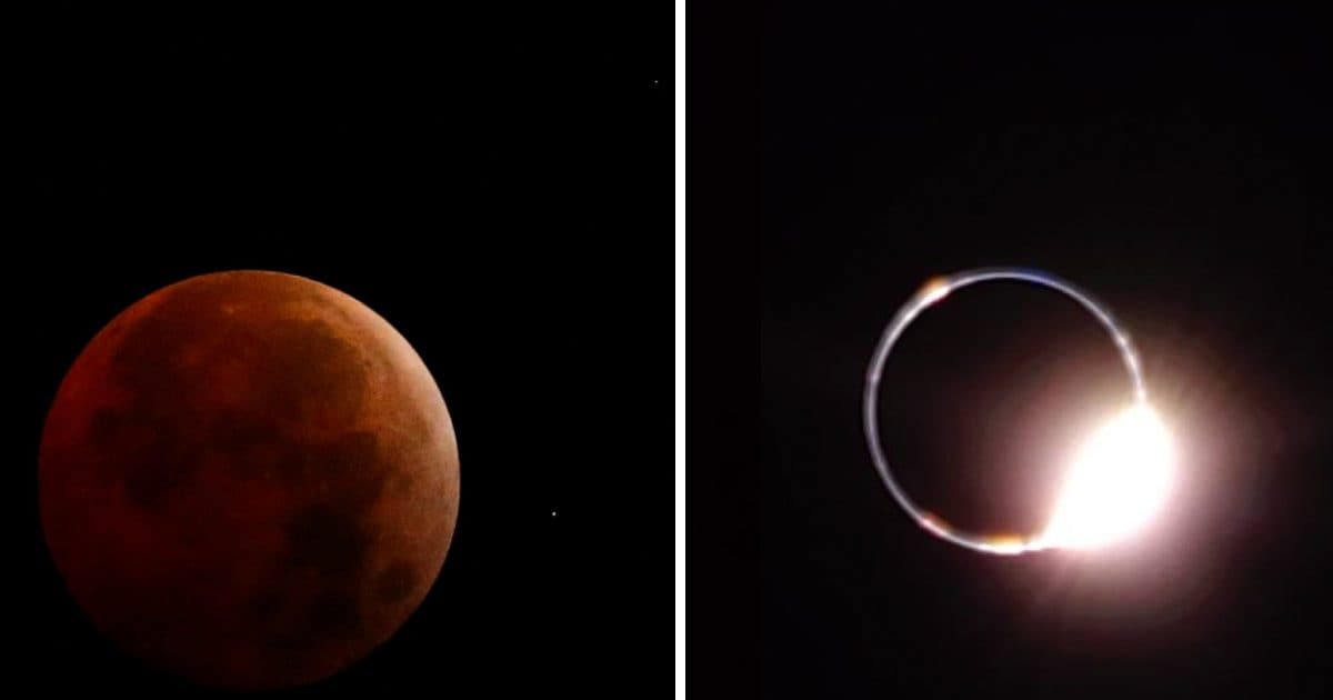 Solar Eclipse Space Chandra Grahan: How to show Sury Grahan from Blod Moon to Chandrama Grahan Space