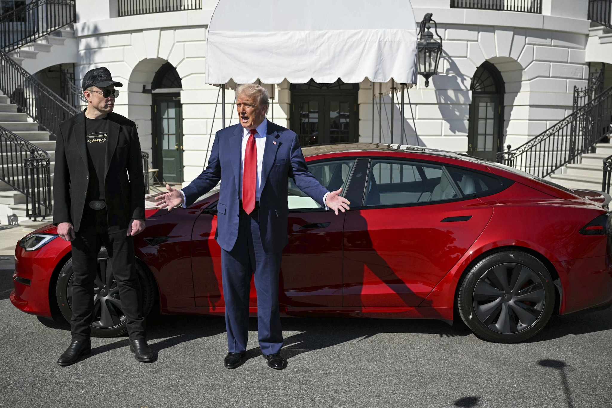 Donald Trump warned against attacks on Elon Musk’s assets.