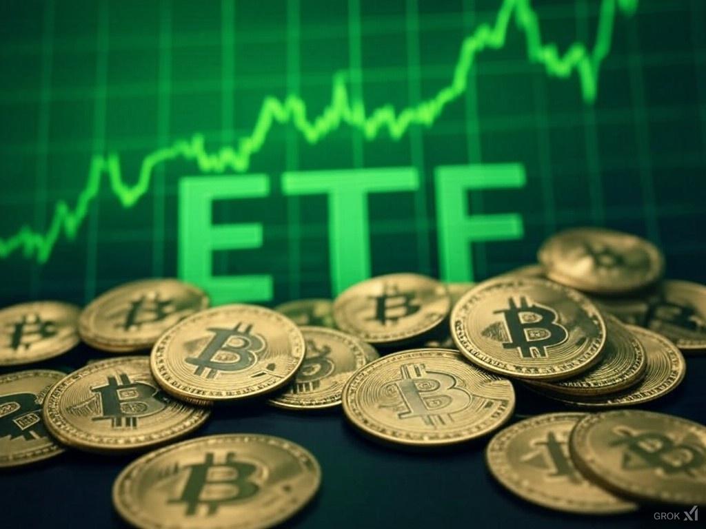 Bitcoin beat Gold in ETF’s career