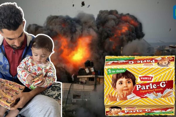 ₹ 500 is being sold in Parle-G Gaza for ₹ 2400! People facing war are climbing black market, understand the whole game – Parle G Wort Rs 5 is Being Sold in Gaza for Rs 2400 People Facing War Falling Prey to Blast Marketing israel Palestine