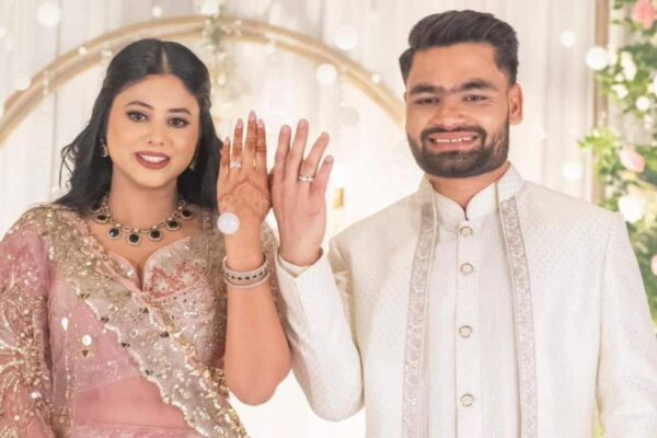 Rinku -priya engaged: Unseen pictures of Rinku Singh and MP Priya Saroj’s engagement came out