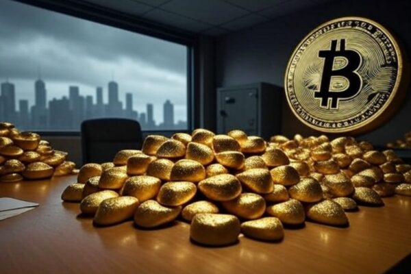 An imminent real estate crisis would shine the gold and Bitcoin