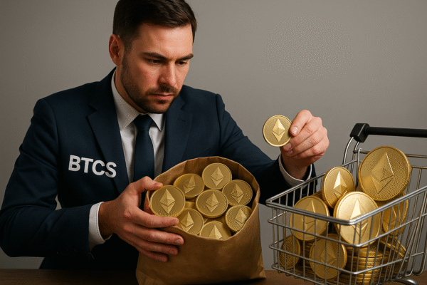 His name is BTCS, but he bets on Ethereum and already bought more than 13,000 eth