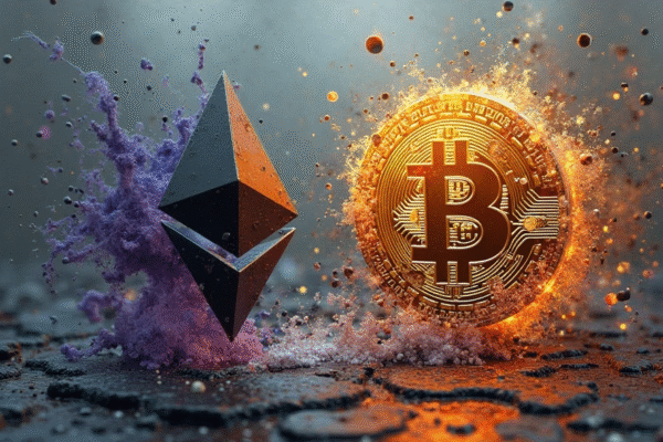 Bitcoin and Ethereum fight a battle for the soul of corporate treasure