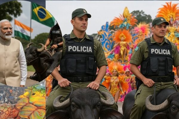 GK News PM Modi Brazil Visit | Know Interesting Facts About Brazil | Brics Summit 2025 | PM Modi is in South America’s largest country, police ride on buffaloes