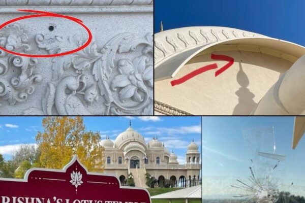 Us Temple Attack: Attack on Krishna Mandir in America, 20 to 30 rounds of Golis outside ISCON Temple, India said-Action should be done