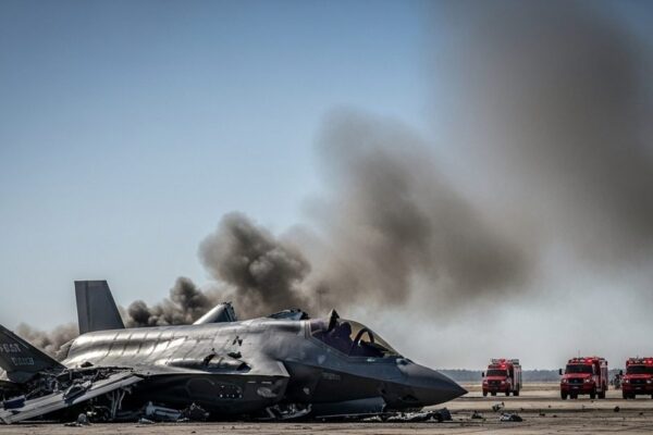 Fâ35 fighter jet again crashes, America’s pride became the spectacle of technology, dust in Kerala also