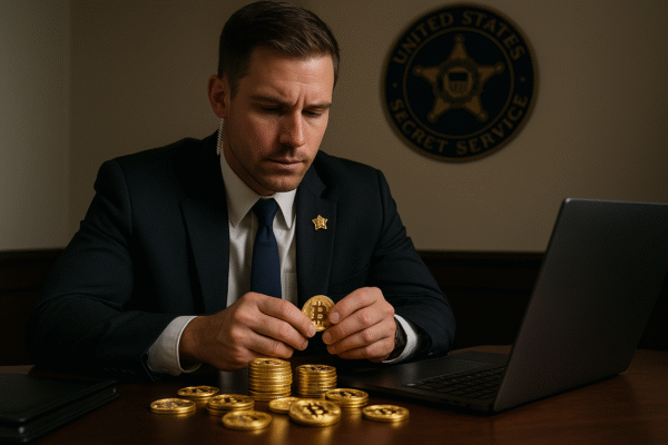 The US Secret Service seized USD 400 million in bitcoin and cryptocurrencies